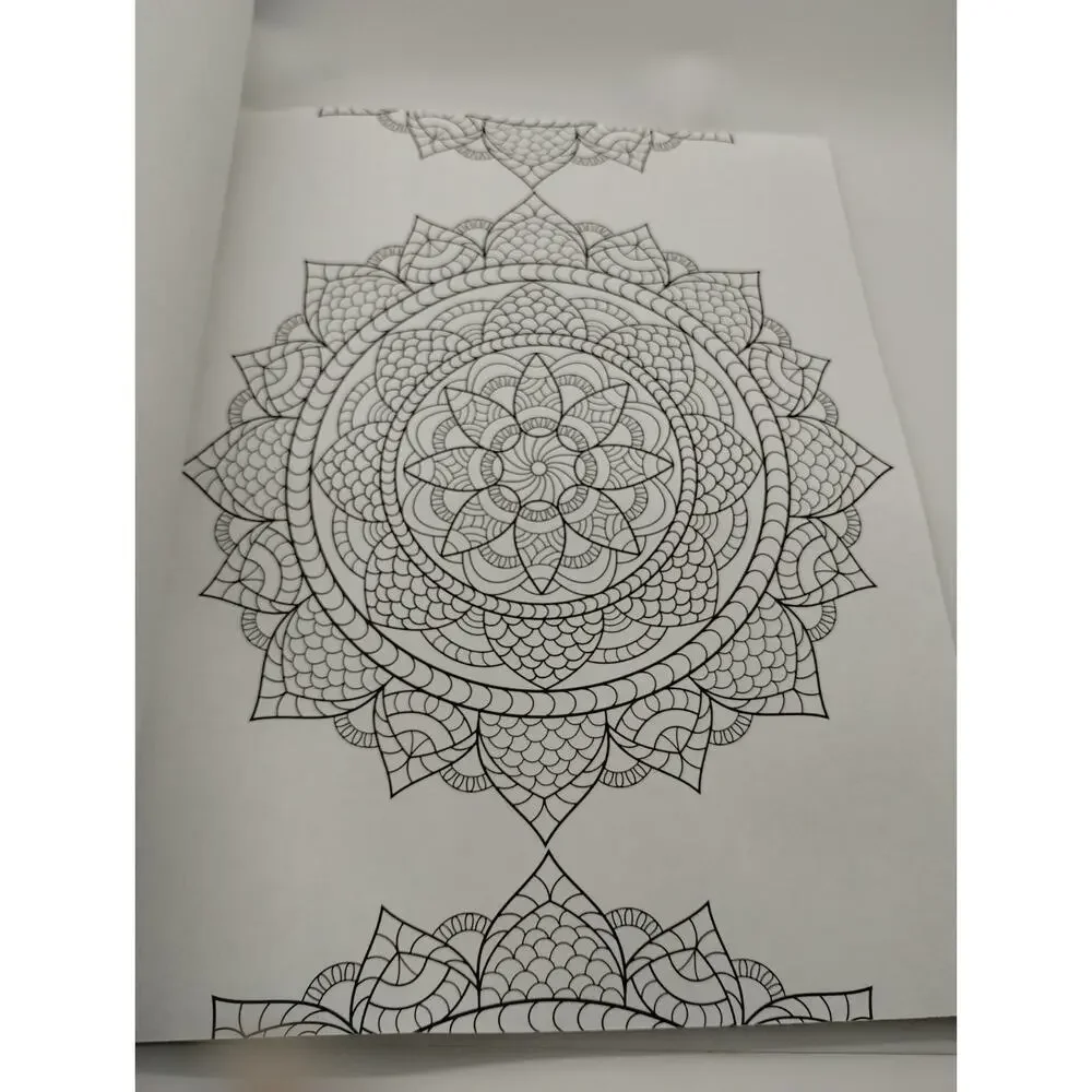 Adult Coloring Book Design Wonders Color Art For Everyone ~ 24 Designs